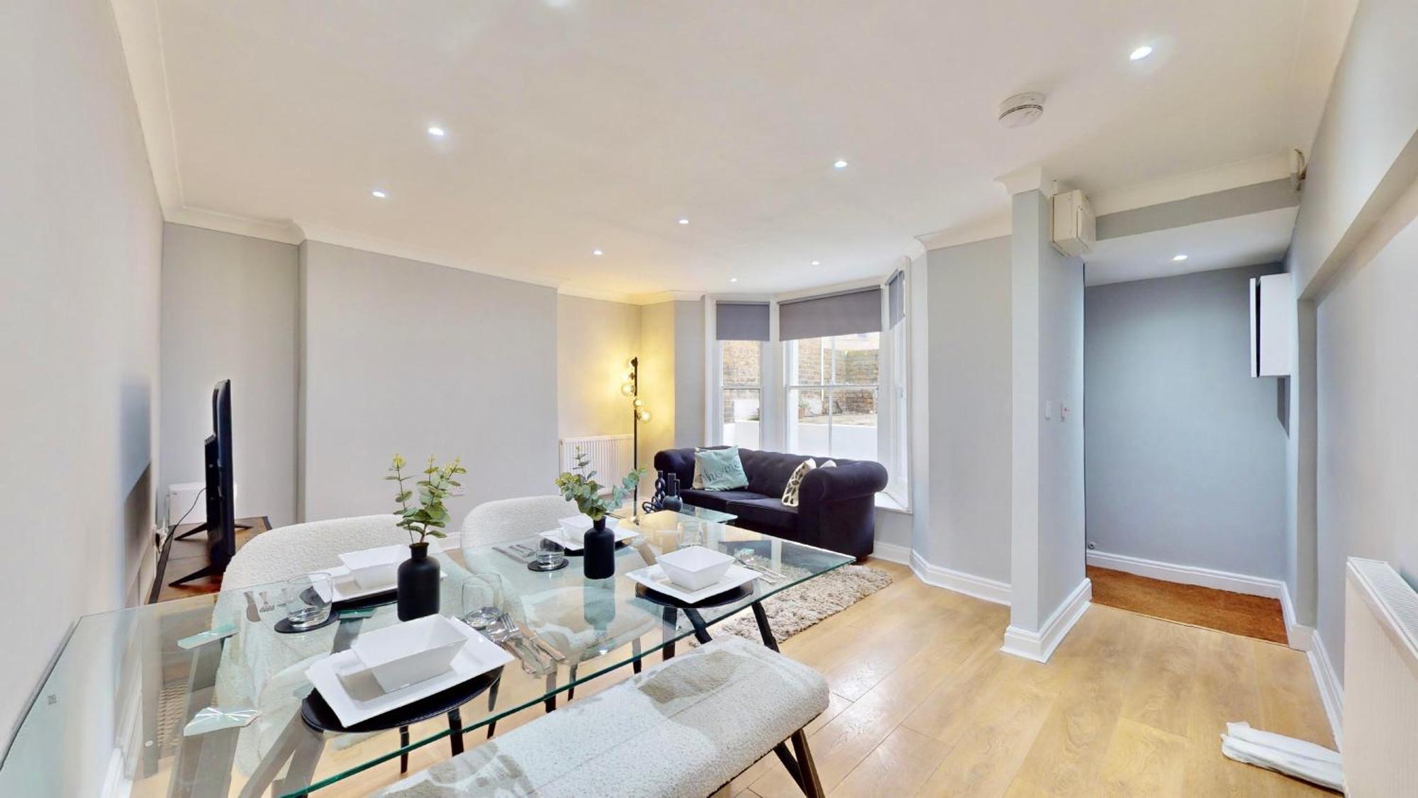 Tube & Notting Hill Nearby - Garden Flat Haven Apartment London Luaran gambar